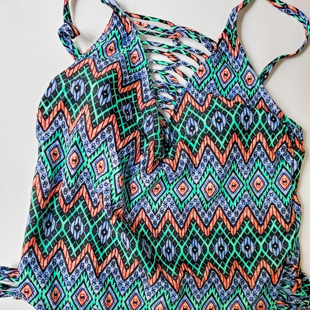 ❤❤ No Boundaries bright design one piece